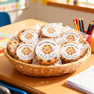Persoonlijke Smart Cookie Leraar Beloning Ronde Sticker
