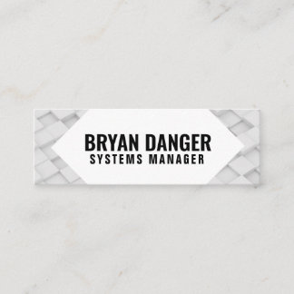 Persoonlijke sociale media voor de "Box World" Mini Visitekaartje