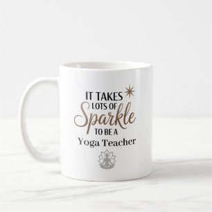 Persoonlijke Sparkle Yoga Leraar Koffiemok