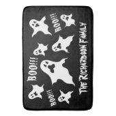 Persoonlijke spoky Halloween Ghosts Bath Mat (Voorkant Verticaal)