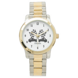 Persoonlijke sport met autoras horloge