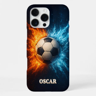 Persoonlijke sport/voetbal iPhone 16 Pro Max hoesj Hoesje