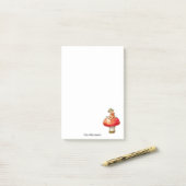 Persoonlijke sprookjesstoel post-it® notes (Op bureau)