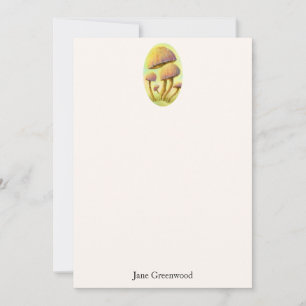 Persoonlijke Sprookjeszwammen Notitiekaartje