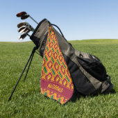 Persoonlijke SRI LANKA Golfhanddoek (Groen)