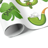 Persoonlijke St. Patrick's Day Cadeaupapier (Rol Hoek)
