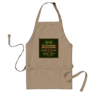 Persoonlijke St. Patrick's Day Irish Pub Apron Standaard Schort