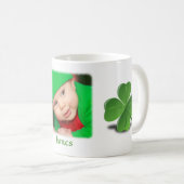 Persoonlijke St. Patricks Day mok foto toevoegen (Voorkant rechts)