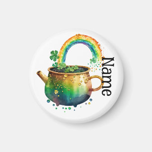 Persoonlijke St. Patrick's Day regenboog Magneet