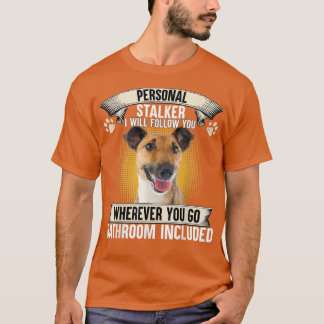 Persoonlijke Stalker Ik Zal Je Volgen Smooth Fo Te T-shirt