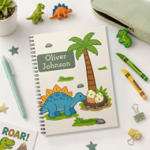 Persoonlijke Stegosaurus Cute Dinosaur School