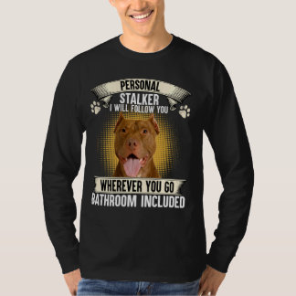 Persoonlijke sterker ik zal je volgen als Amerikaa T-shirt