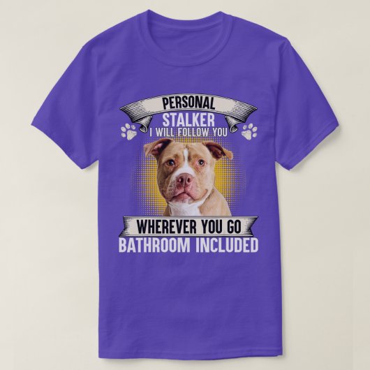 Persoonlijke sterretje ik zal je piselovers volgen t-shirt (Design voorkant)