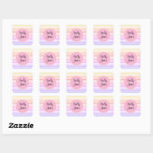 Persoonlijke stickers (Vel)