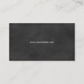 Persoonlijke stijlvolle flesjes met verstuiver visitekaartje (Achterkant)