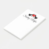Persoonlijke Stilettos Post-it® Notes (Schuin)