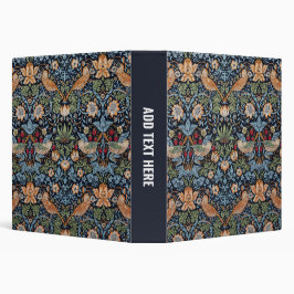 Persoonlijke Strawberry Thieves 3-Ringsband 1 1/2" Multomap