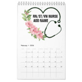 Persoonlijke studentegistratie-veteraanverpleegkun kalender (Feb 2026)