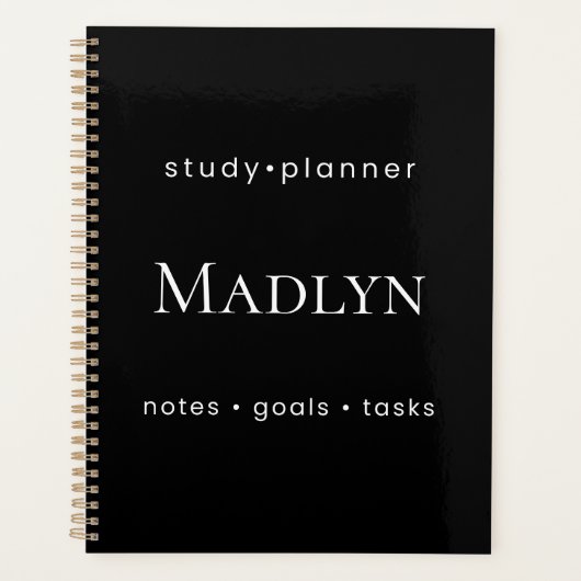 Persoonlijke Studie Wekelijkse Planner (Voorkant)