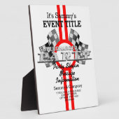 Persoonlijke superbelaste prestatiepartij fotoplaat (Zijkant)