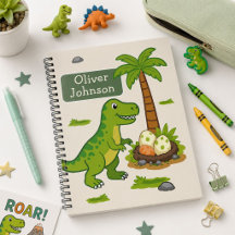 Persoonlijke T-Rex Lieve Dinosaurusschool