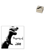 Persoonlijke T-Rex Rubberstempel (Gestempeld)