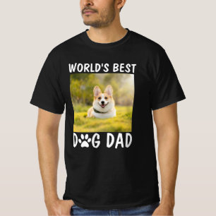 Persoonlijke T-Shirt met Foto van Hond Papa