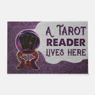 Persoonlijke tarotkaarten Een tarotlezer woont hie Deurmat