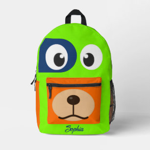 Persoonlijke teddybeer-rugzak voor kinderen, Cute Bedrukte Rugzak