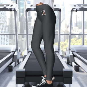 Persoonlijke tekst op foto van huisdier Cute Warm  Leggings