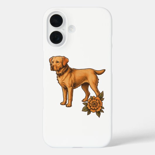 Persoonlijke telefoonhoes met hondenras voor iPhon Case-Mate iPhone Case (Achterkant)