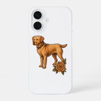 Persoonlijke telefoonhoes met hondenras voor iPhon iPhone 16 Hoesje