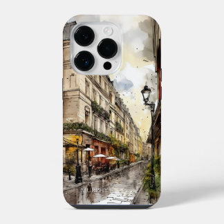 Persoonlijke telefoonkwestie Parijs Waterverf iPhone 14 Plus Hoesje
