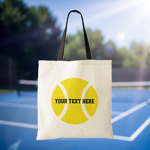 Persoonlijke tennisballcanvas tassen