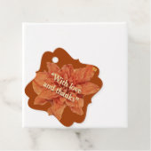 Persoonlijke Terracotta | Rustieke Bruiloft Bedankjes Labels (In situ)