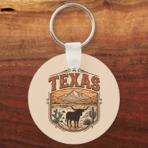 Persoonlijke Texas-sleutelhanger
