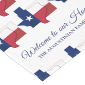 Persoonlijke TEXAS-VLAG Korte Tafelloper (Hoek)