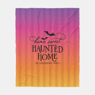 Persoonlijke Thuis Lieve Geheime Thuis Halloween Fleece Deken