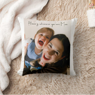 Persoonlijke Thuis Moeder Liefde Foto Kussen