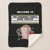 Persoonlijke thuisbioscoopbioscoop sherpa deken (Voorkant)