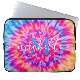 Persoonlijke tie Dye Laptop Sleeve