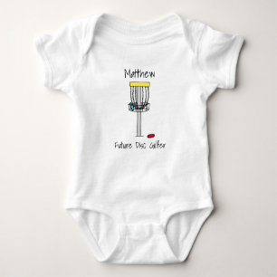 Persoonlijke toekomstige schijf Golfer-Baby Romper