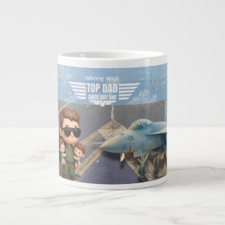 Persoonlijke Top Papa Cadeau Voor Vader/Funny Papa Extra Grote Beker