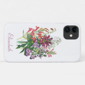 Persoonlijke tortelhoofdbloemen Case-Mate iPhone case (Achterkant (horizontaal))