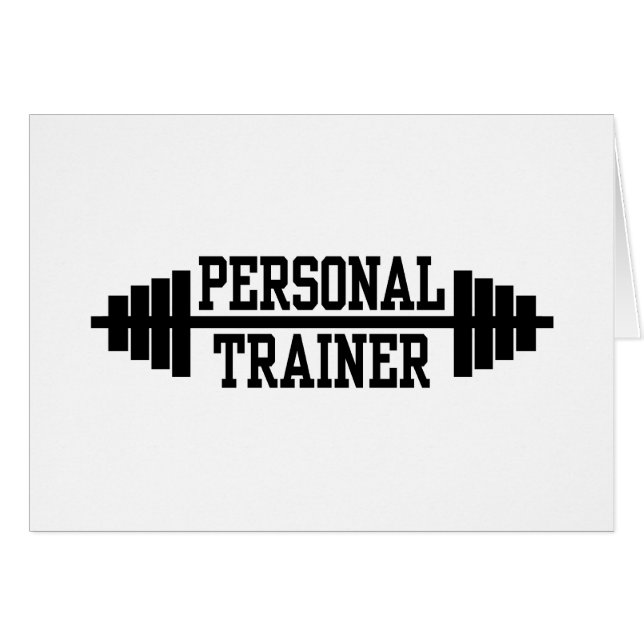 Persoonlijke trainer (Voorkant Horizontaal)