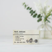 persoonlijke trainer BC Visitekaartje (Staand voorkant)