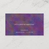 Persoonlijke trainer | Chic Visitekaartje (Achterkant)