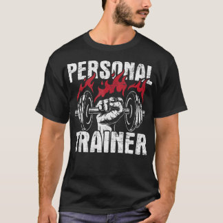 Persoonlijke trainer - Fitness Lover Gym Coach Wor T-shirt