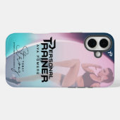 Persoonlijke trainer gepersonaliseerd Case-Mate iPhone case (Achterkant (horizontaal))