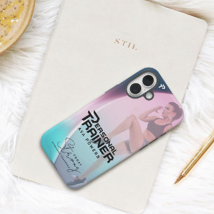 Persoonlijke trainer gepersonaliseerd iPhone 16 plus hoesje
